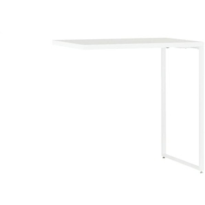 smart Tresentisch - weiß - Materialmix - 70 cm - 114,3 cm | Möbel Kraft