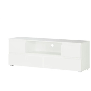 smart TV-Lowboard  BEN ¦ weiß ¦ Maße (cm): B: 160 H: 55 T: 40.0