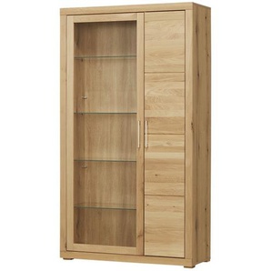 smart Vitrine  Oslo ¦ holzfarben ¦ Maße (cm): B: 105 H: 189 T: 42.0