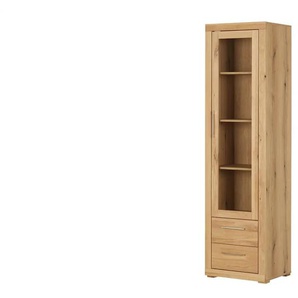 smart Vitrine  Oslo ¦ holzfarben ¦ Maße (cm): B: 51 H: 189 T: 42.0