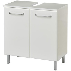 smart Waschbeckenunterschrank  Onda ¦ weiß ¦ Maße (cm): B: 60 H: 53 T: 33.0