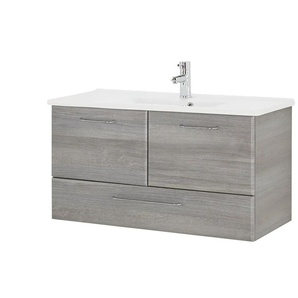 smart Waschtischunterschrank Onda - grau - Materialmix - 96 cm - 51 cm - cm 44,0 | Möbel Kraft