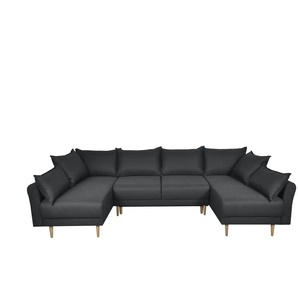 smart Wohnlandschaft  Elise ¦ schwarz ¦ Maße (cm): B: 293 H: 88 T: 170.0