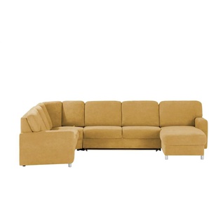 smart Wohnlandschaft  Valencia ¦ gelb ¦ Maße (cm): B: 341