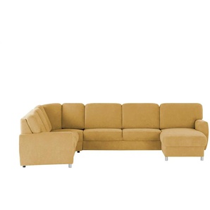 smart Wohnlandschaft Valencia - gelb - Materialmix - 341 cm - 90 cm - cm 173,0 | Möbel Kraft