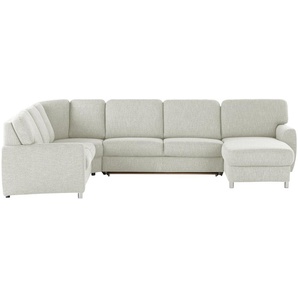 smart Wohnlandschaft Valencia ¦ grau ¦ Maße (cm): B: 341