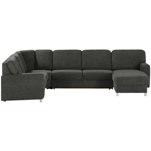 smart Wohnlandschaft  Valencia ¦ schwarz ¦ Maße (cm): B: 341 H: 90 T: 173.0
