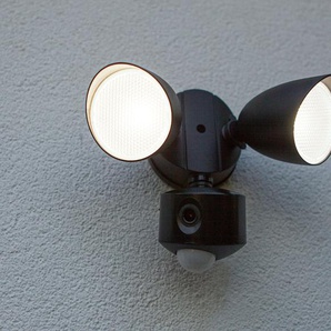 Smarte LED-Leuchte ECO-LIGHT DRACO Lampen Gr. Höhe: 19 cm, schwarz LED Außenwandleuchte Smart Home Außenleuchte Außenwandleuchten