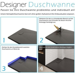Iflair - smc 100x100 cm schwarz