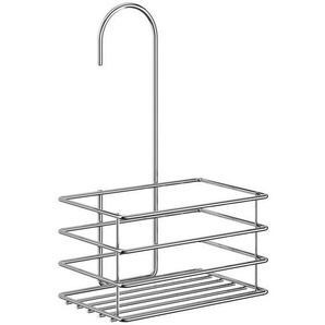 Smedbo Duschkorb Beslagsboden Körbe, Chrom, Metall, eckig, 18x28.3x9.8 cm, Badaccessoires, Duschzubehör, Duschkörbe