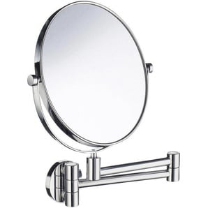 Smedbo Kosmetikspiegel , Metall , rund , 20x20x34 cm , Schlafzimmer, Spiegel, Schmink- & Kosmetikspiegel