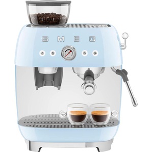 SMEG Espressomaschine EGF03PBEU Kaffeemaschinen blau (pastellblau) Espressomaschine