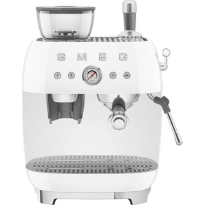 SMEG Espressomaschine EGF03WHEU Kaffeemaschinen Gr. 1 Tasse(n), weiß Espressomaschine