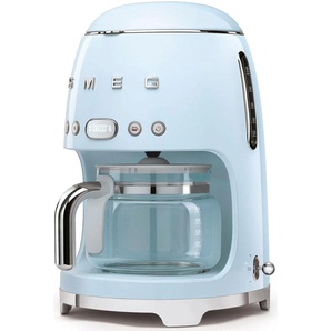 SMEG Filterkaffeemaschine DCF02PBEU, blau (pastellblau), 1,4 l, 10 Tasse(n), Kaffeemaschinen, inkl. Permanentfilter