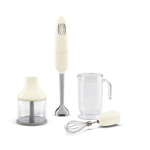Smeg HBF03CREU Stabmixer-Set Creme