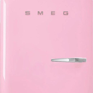 D (A bis G) SMEG Kühlschrank FAB28_5 Kühlschränke Gr. Linksanschlag, pink Kühlschränke mit Gefrierfach