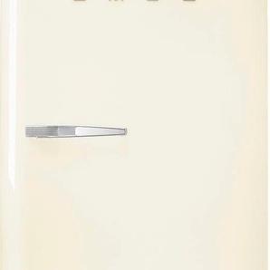 D (A bis G) SMEG Kühlschrank FAB28_5 Kühlschränke Gr. Rechtsanschlag, beige (creme) Kühlschränke mit Gefrierfach