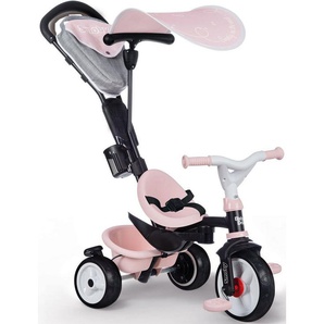 Smoby Dreirad Baby Driver Plus, rosa, Made in Europe