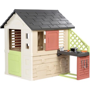 Smoby Spielhaus Smoby Life Natur mit Küche, Made in Europe