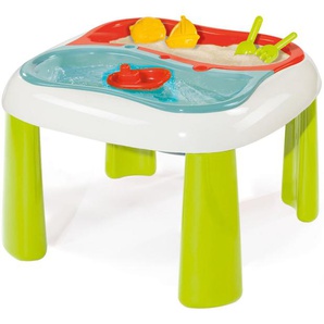 Smoby Spieltisch Sand- und Wasserspieltisch, mit 2 herausnehmbaren Wannen, Made in Europe