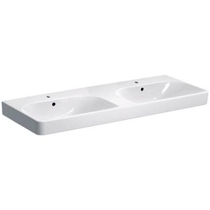 Smyle Square Doppelwaschtisch 500223, 120x48cm, mit - Geberit
