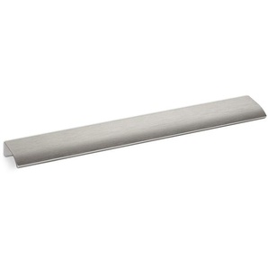 So-tech - 10er Pack - Griffleiste blankett alex 300 x 18 x 42 mm Aluminium Edelstahloptik gebürstet