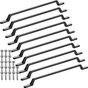 So-tech - sotech Möbelgriff Bügelgriff Blackline iv schwarz matt Schubladengriff Schrankgriff inkl. Schrauben - Bohrlochabstand (ba) 256 mm, 10 Stück
