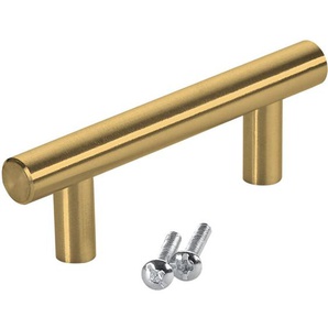 So-tech - sotech Stangengriff/ Relinggriff G17 - Edelstahl goldfarbig galvanisiert, ba 64 mm, 20 Stück