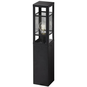Sockelleuchte BRILLIANT Getta Lampen Gr. 1 flammig, Höhe: 50 cm, schwarz Sockelleuchten 50 cm Höhe, E27, IP44, MetallKunststoff,