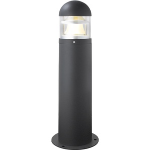 Sockelleuchte HEITRONIC Maris Lampen Gr. 1 flammig, Ø 12 cm Höhe: 60 cm, grau (anthrazit) Sockelleuchten anthrazit, Außenlampe, Standlampe, Sockellampe
