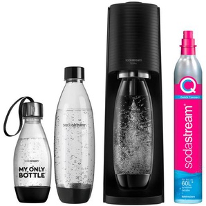 SodaStream Wassersprudler Terra, Schwarz, Kunststoff, 28.2x19.5x43.6 cm, Küchengeräte, Wasseraufbereitung, Wassersprudler