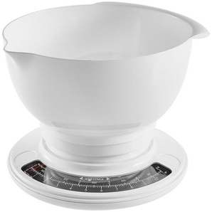 Soehnle Küchenwaage Culina Pro, Weiß, Kunststoff, 14x25.3x22.9 cm, Backen, Küchenwaagen