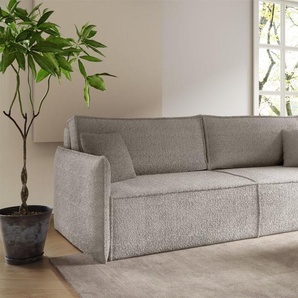 Sofa 3-Sitzer mit Schlaffunktion LAGOS in Stoff Abriamo Beige