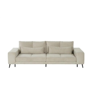 Sofa 3-sitzig Helmond - grau - Materialmix - 286 cm - 92 cm - cm 124,0 | Möbel Kraft