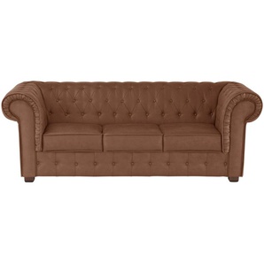 Sofa   Chester  ¦ braun ¦ Maße (cm): B: 215 H: 77 T: 94.0