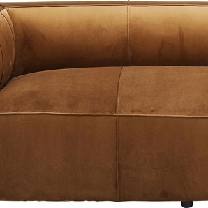 Sofa Cubetto 3-Sitzer Velvet Braun 220cm