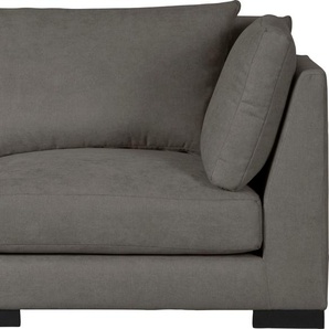 Sofa-Eckelement LEGER HOME BY LENA GERCKE Tvinna Polsterelemente Gr. Struktur weich, beidseitig, grau (taupe) Sofaelemente Modulelement, für individuelle Sofagestaltung