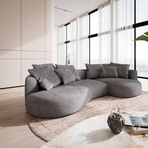 Sofa Edina 330x170 cm Mikrofaser Grau, Big Sofas