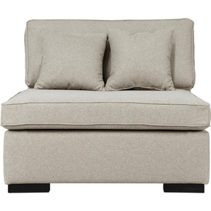 Sofa-Mittelelement GUIDO MARIA KRETSCHMER HOME&LIVING Skara Polsterelemente Gr. Struktur (recyceltes Polyester), beige (creme) Sofaelemente Modul zum eigenen Zusammenstellen, in vielen Bezugsqualitäten