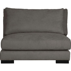 Sofa-Mittelelement LEGER HOME BY LENA GERCKE Tvinna Polsterelemente Gr. Struktur weich, grau (taupe) Sofaelemente