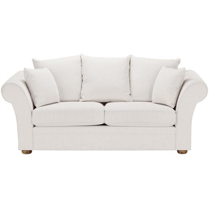 Sofa  Olivia ¦ creme ¦ Maße (cm): B: 215 H: 100 T: 98