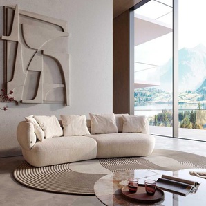 Sofa Roya 320x140 cm Cord Beige, Big Sofas