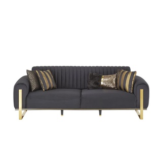 Sofa  Singapur ¦ schwarz ¦ Maße (cm): B: 238 H: 80 T: 95.0