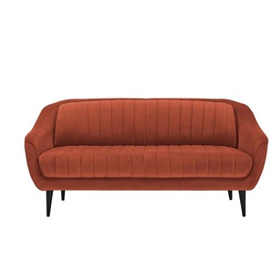 Sofa Sophia - orange - Materialmix - 190 cm - 83 cm - cm 90,0 | Möbel Kraft
