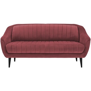 Sofa  Sophia ¦ rot ¦ Maße (cm): B: 190 H: 83 T: 90.0