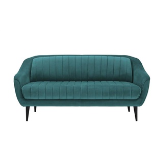 Sofa Sophia - türkis/petrol - Materialmix - 190 cm - 83 cm - cm 90,0 | Möbel Kraft