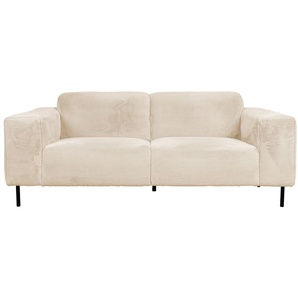 Sofa Sylvia Fur, cremefarbig