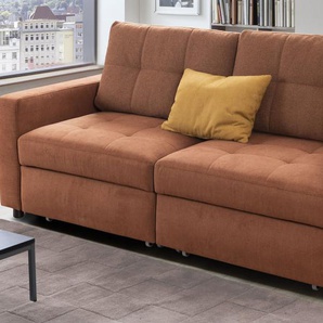 Sofa Systemo 2072 in kupfer