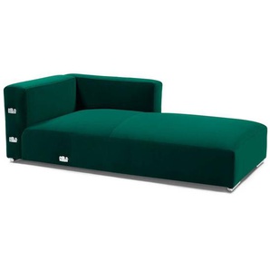 Sofaelement Dario tiefgrün, 66x105x200 cm