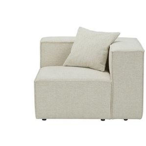 Sofamodul Element mit Armlehne rechts Trillo - beige - Materialmix - 104 cm - 73 cm - cm 96,0 | Möbel Kraft